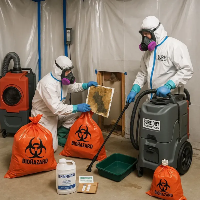 Contaminated Water Handling Protocols process in Carver, MA