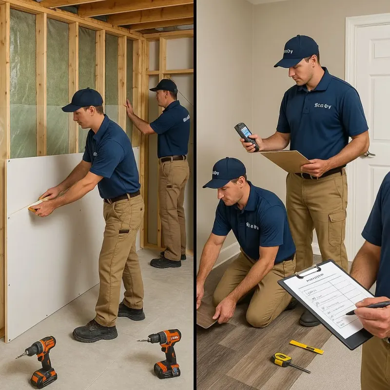 Repairs and Reconstruction process in Carver, MA